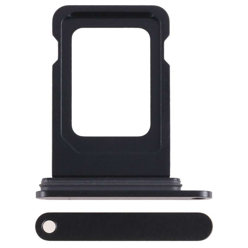 For iPhone 15 Pro SIM Card Tray (Black)