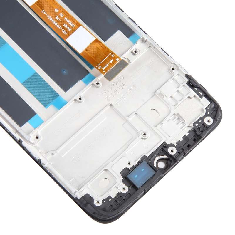 For OPPO A15s OEM LCD Screen Digitizer Full Assembly with Frame