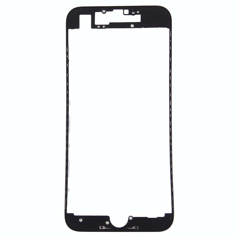 Front LCD Screen Bezel Frame for iPhone 7(Black)