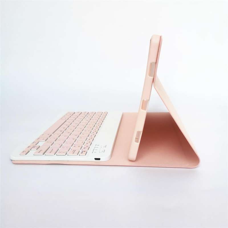 For Lenovo Pad Tab P11 11 inch TB-J606F LX110 Solid Color Detachable Square Keycap Bluetooth Keyb...