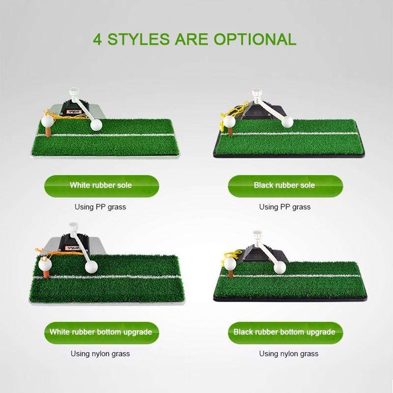 PGM Golf 66 Grass Putting Mat Push Rod Trainer, Size: 48x23cm(Black)