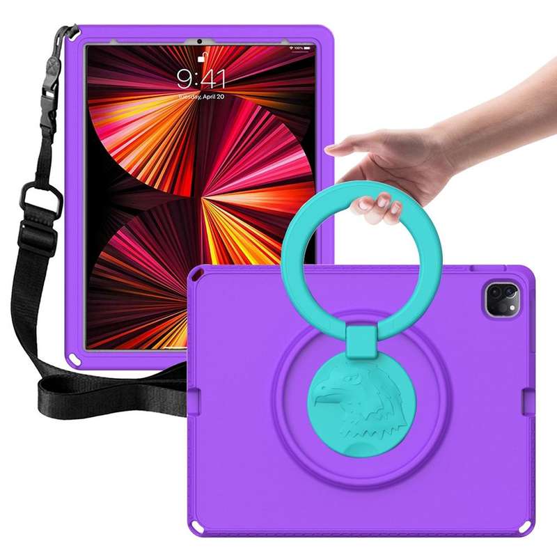 For iPad Pro 12.9 inch 2022/2021/2020/2018 EVA + PC Shockproof Tablet Case without Waterproof Fra...