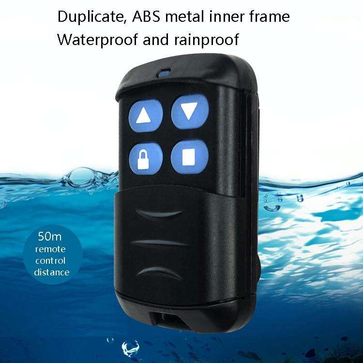 2 PCS Electric Roller Shutter Waterproof Copy Universal Remote Controller Garage Door Remote Cont...