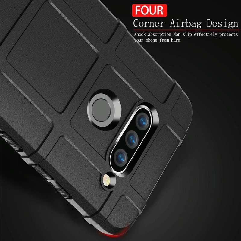 Full Coverage Shockproof TPU Case for LG V40 ThinQ (Green)