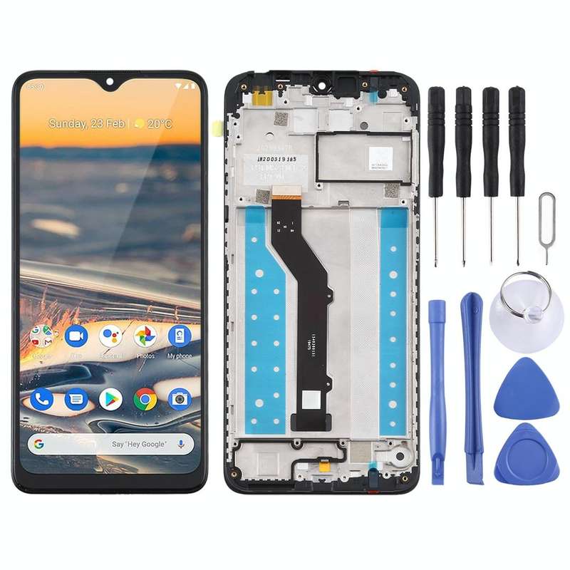 TFT LCD Screen for Nokia 5.3 / TA-1227 / TA-1229 / TA-1223 / TA-12234 with Digitizer Full Assembl...