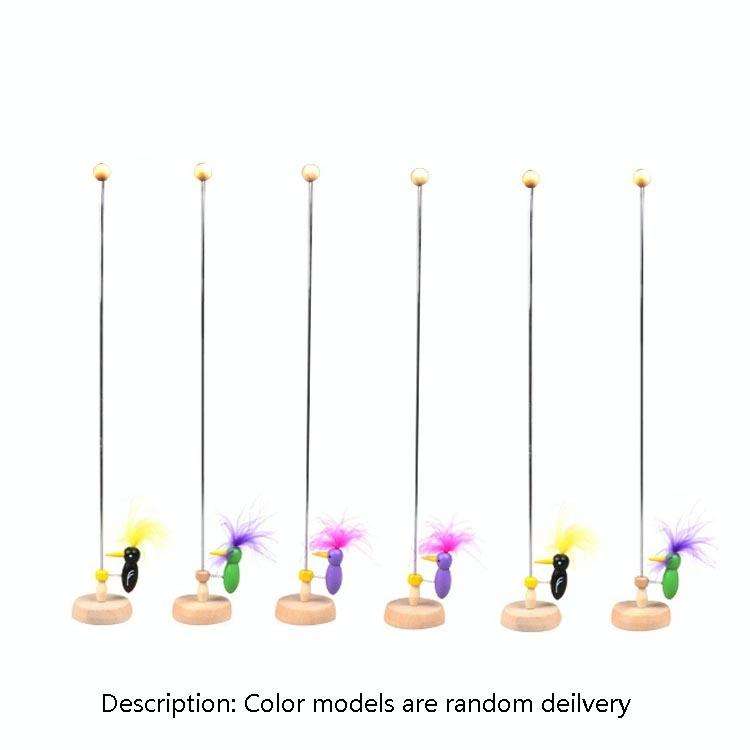 10 PCS Nodding Woodpecker Decompression Vent Children Educational Toys, Colour: Primary Color Dou...