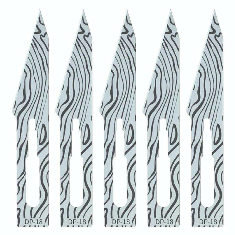 5pcs Mijing DP-18 Hand Polished Non-Magnetic NO.11 Blade