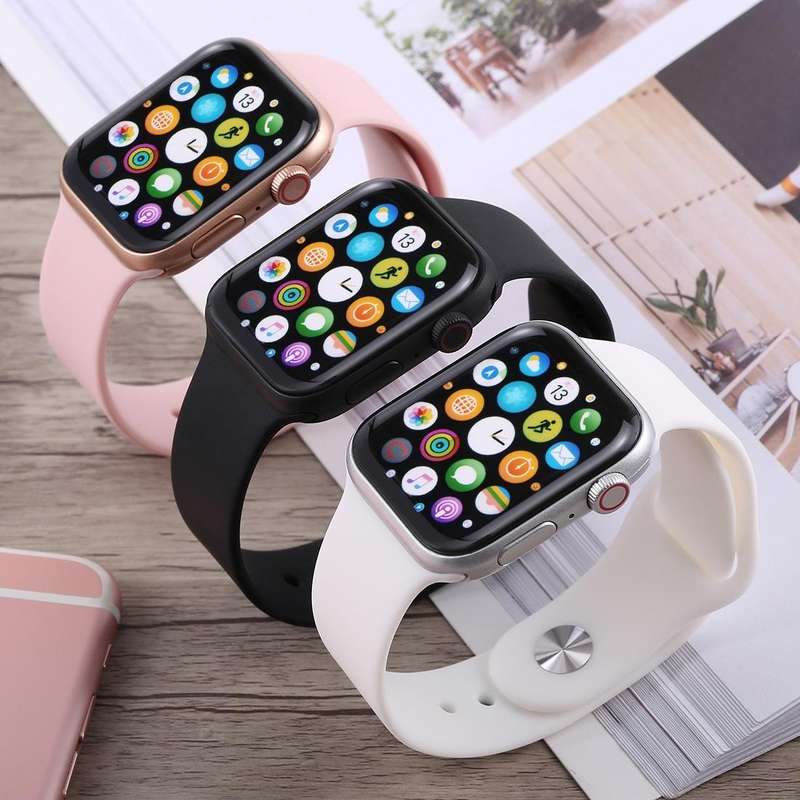 For Apple Watch Series 4 44mm Color Screen Non-Working Fake Dummy Display Model (White)