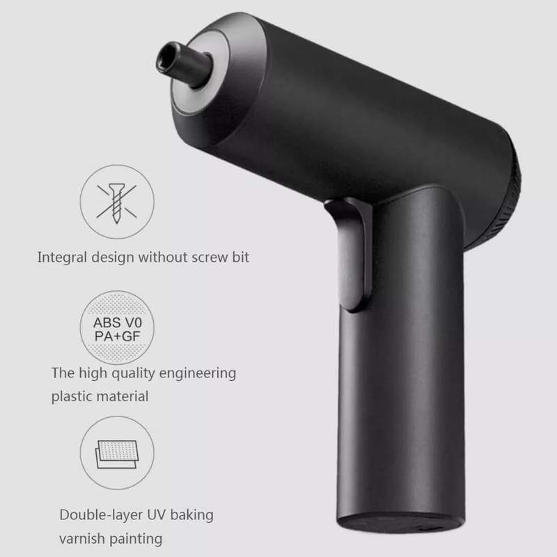 Original Xiaomi Mijia Cordless Rechargeable Screwdriver With 12 PCS  S2 Screw Bits
