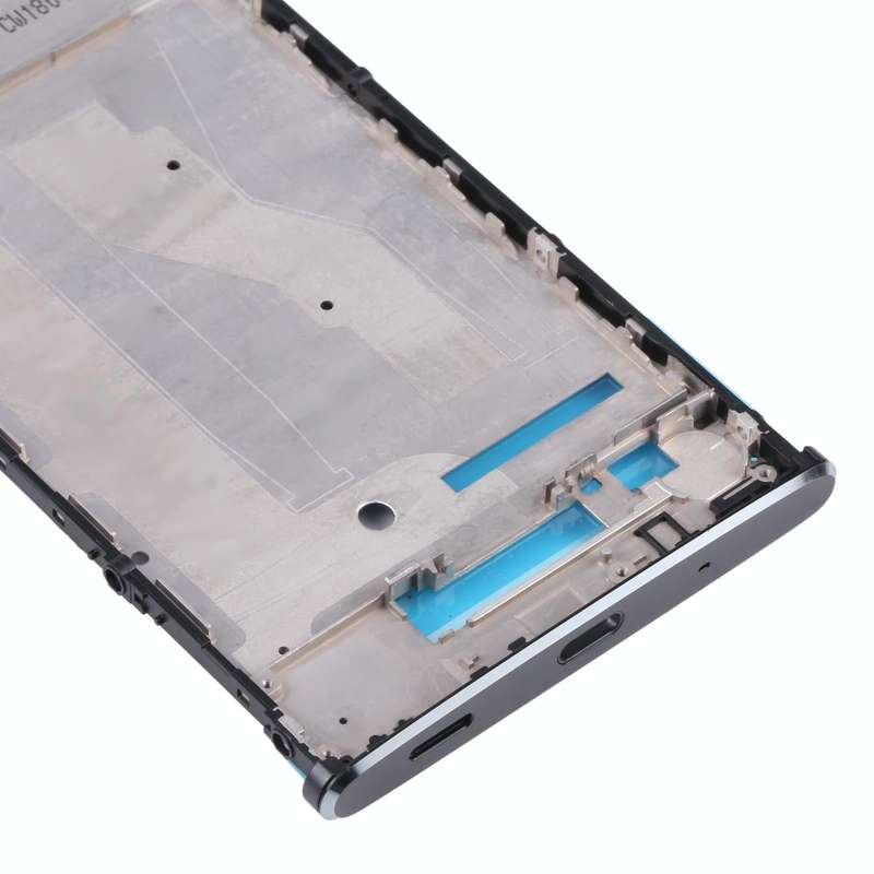 Front Housing LCD Frame Bezel for Sony Xperia XA2 Plus(Black)