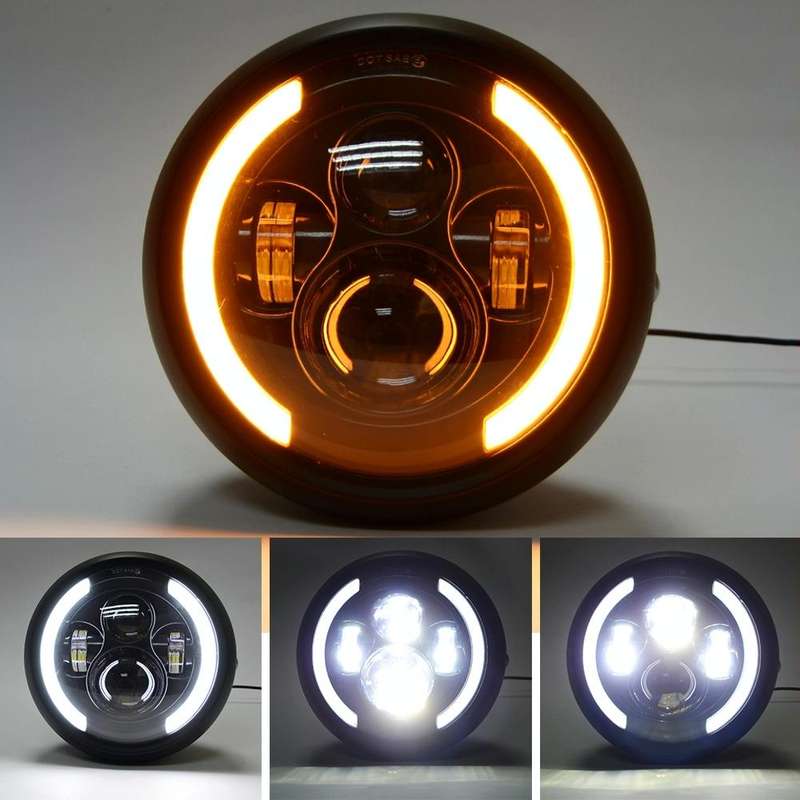 7.5 Inch Motorcycle Modified Headlights Without Bracket