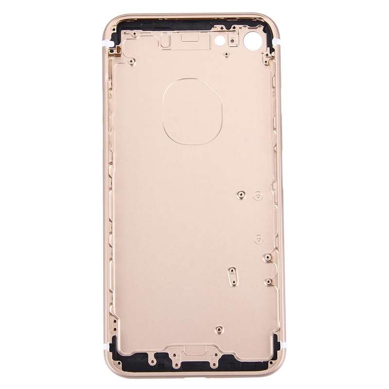 5 in 1 for iPhone 7 (Back Cover + Card Tray + Volume Control Key + Power Button + Mute Switch Vib...