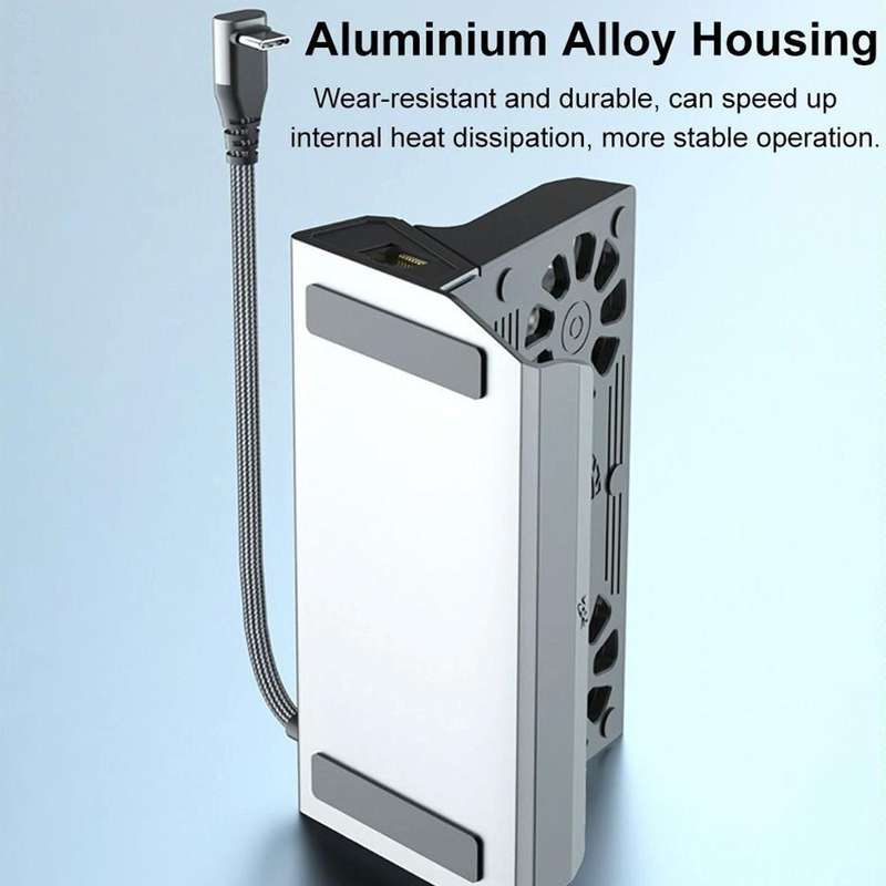10 -in- 1 For ASUS ROG Ally 100W PD Charging Game Console Stand Multifunctional USB 3.0 Docking S...