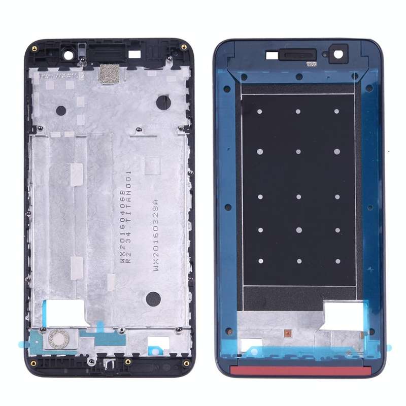 For Huawei Enjoy 5 / Y6 Pro Front Housing LCD Frame Bezel Plate(Black)
