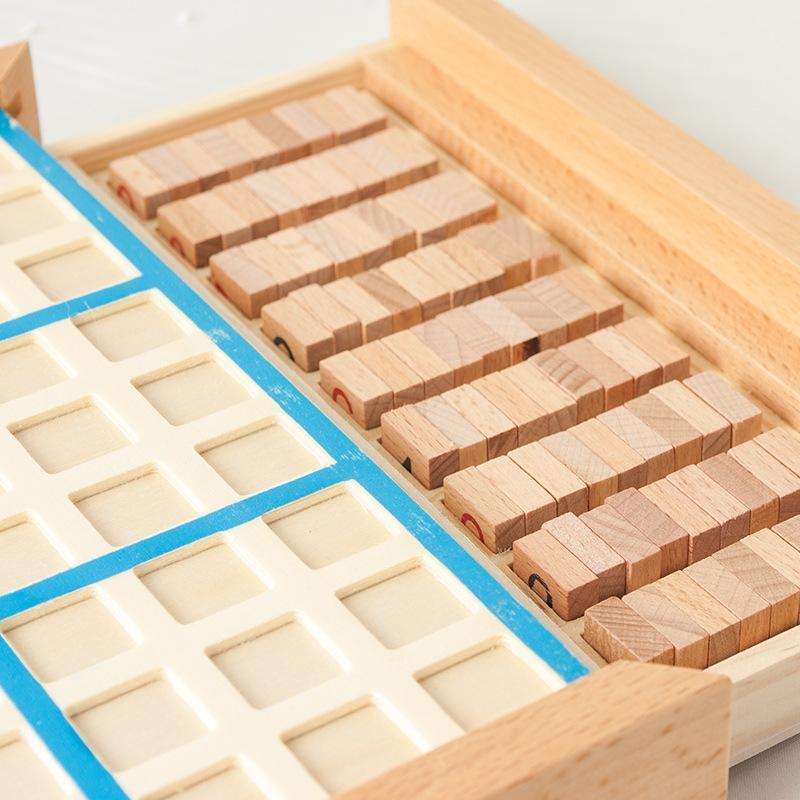 Sudoku Nine Square Grid Game Board Children Logical Thinking Puzzle Board Game(Blue)