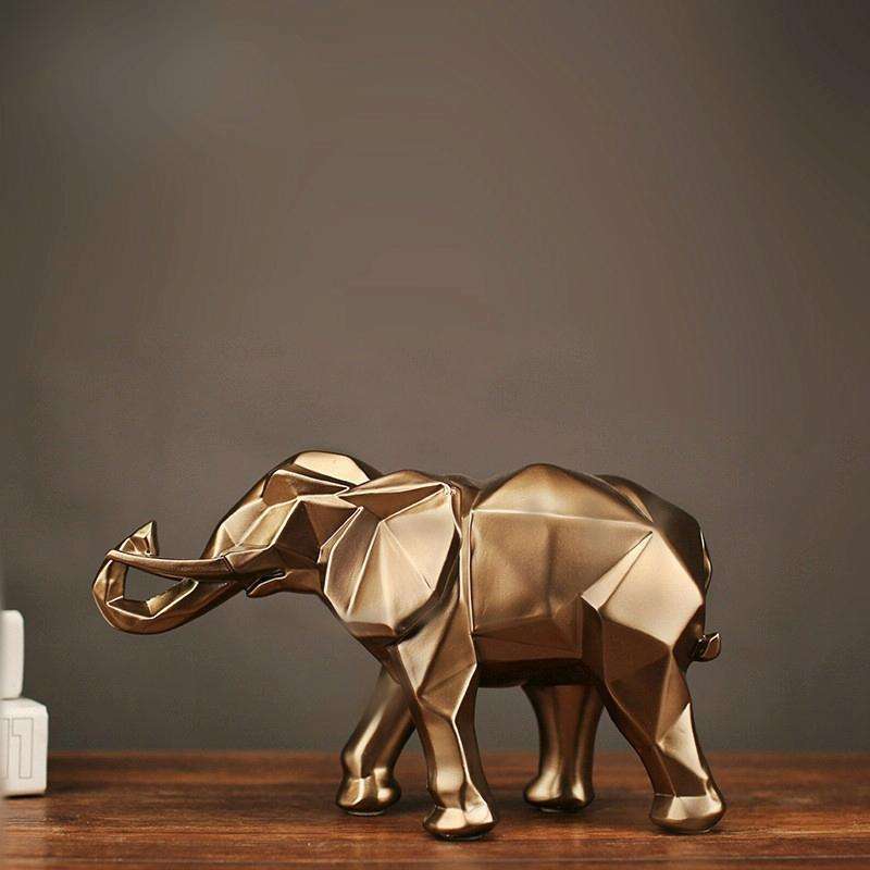 Elephant Sculpture Animal Home Decoration Crafts