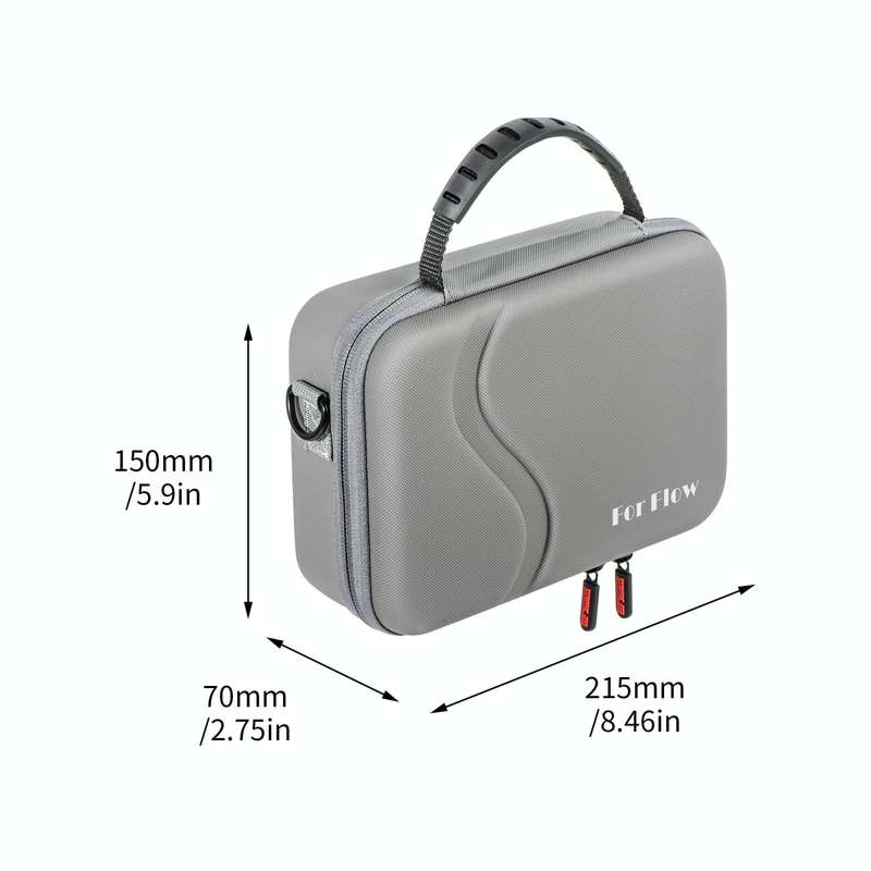 For Insta360 Flow Gimbal STARTRC Outdoor One-shoulder Storage Bag Handbag (Grey)