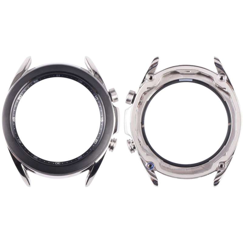 Original LCD Screen Frame Bezel Plate For Samsung Galaxy Watch 3 41mm SM-R850 (Silver)
