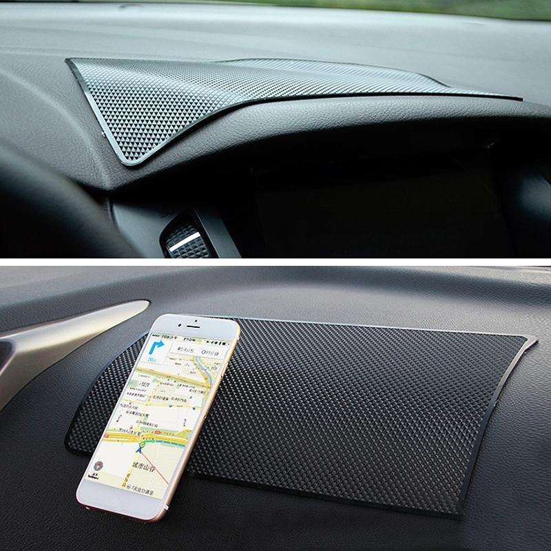 Car Anti-slip Mat Car Central Control Instrument Panel Ornaments Storage Mat, Specification: Large