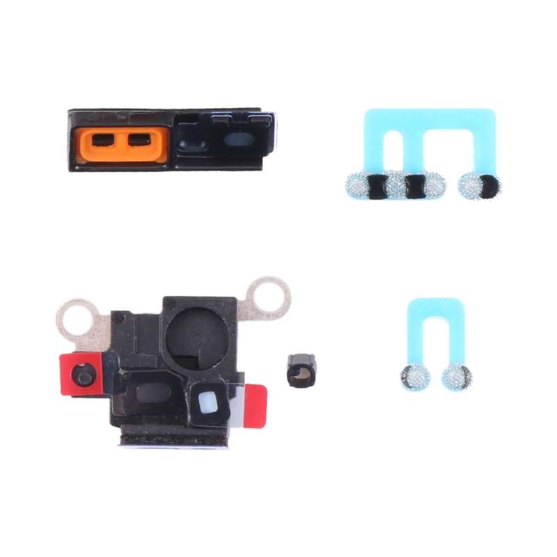 10 PCS Speaker Dustproof Mesh with Frame for iPhone 12 mini(White)
