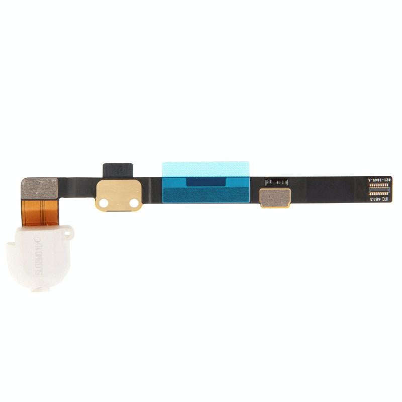 Original Audio Jack Ribbon Flex Cable for iPad mini 2 Retina(White)