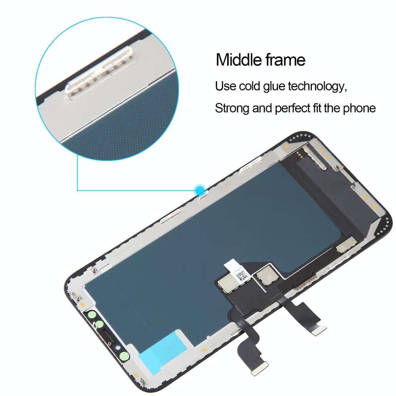 Soft OLED LCD Screen For iPhone XS Max with Digitizer Full Assembly