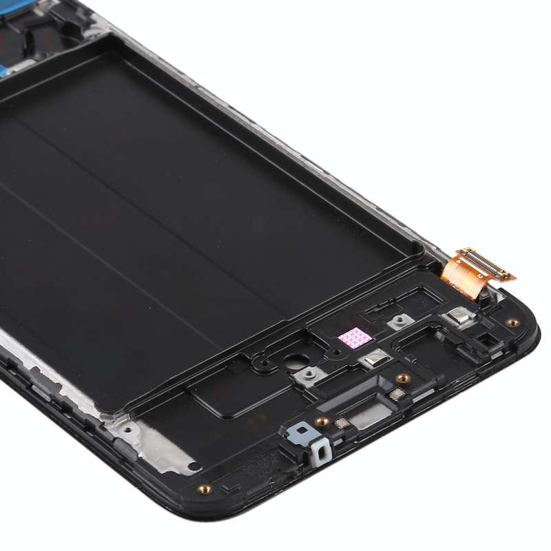 TFT LCD Screen for Samsung Galaxy A70  Digitizer Full Assembly with Frame, Not Supporting Fingerp...