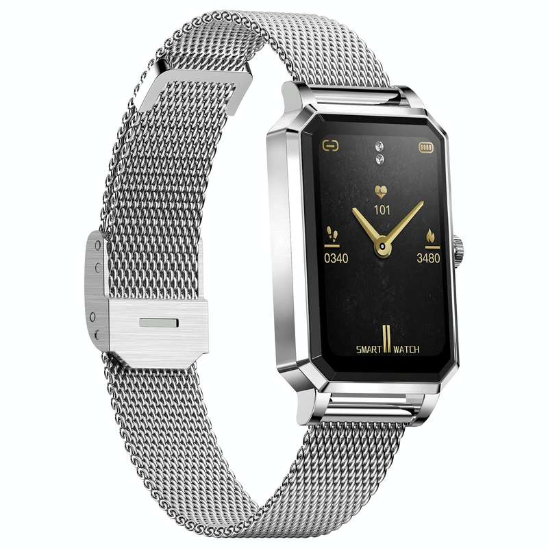 NX2 1.13 inch Color Screen Women Smart Watch, Support Physiological Reminder / Heart Rate Monitor...