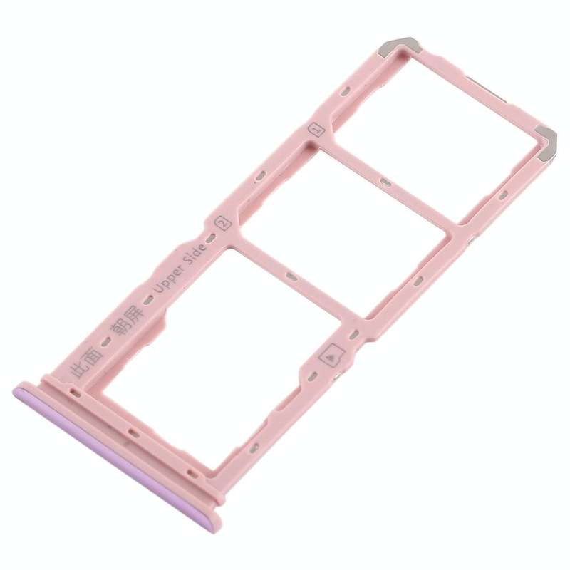 For Vivo Y97 2 x SIM Card Tray + Micro SD Card Tray (Rose Gold)
