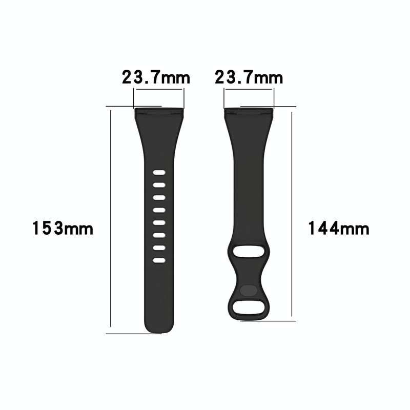 For Fitbit Versa 4 / Versa 3 / Sense Universal TPU Watch Band, Size:S(Pine Needle Green)