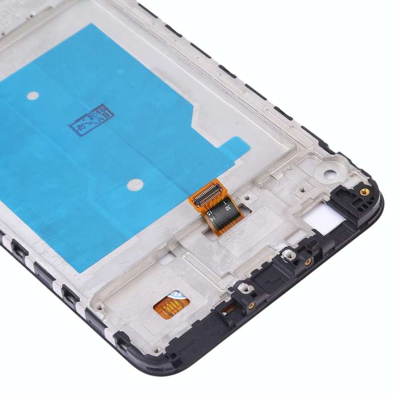 OEM LCD Screen for Huawei Y7 (2018) Digitizer Full Assembly with Frame (Black)