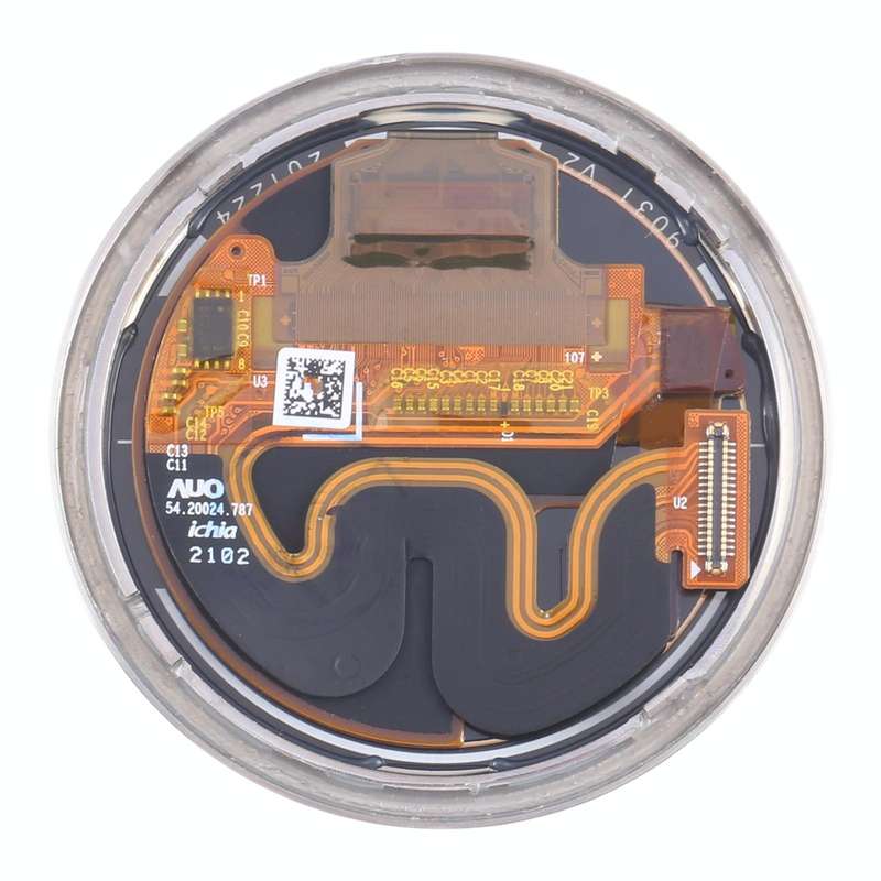 For Garmin Venu 2s Original LCD Screen with Digitizer Full Assembly (Silver)