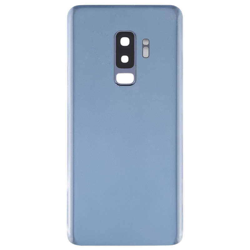 For Galaxy S9+ Battery Back Cover with Camera Lens (Blue)