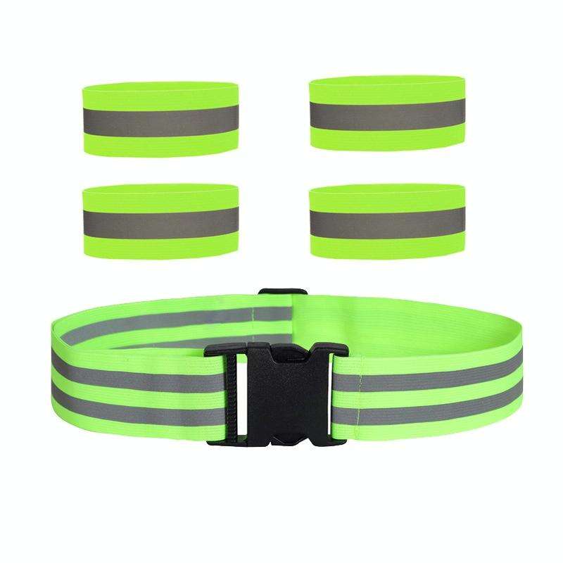 Reflective Elastic Band Suit Night Running Construction Site Traffic Safety Reflective Equipment,...