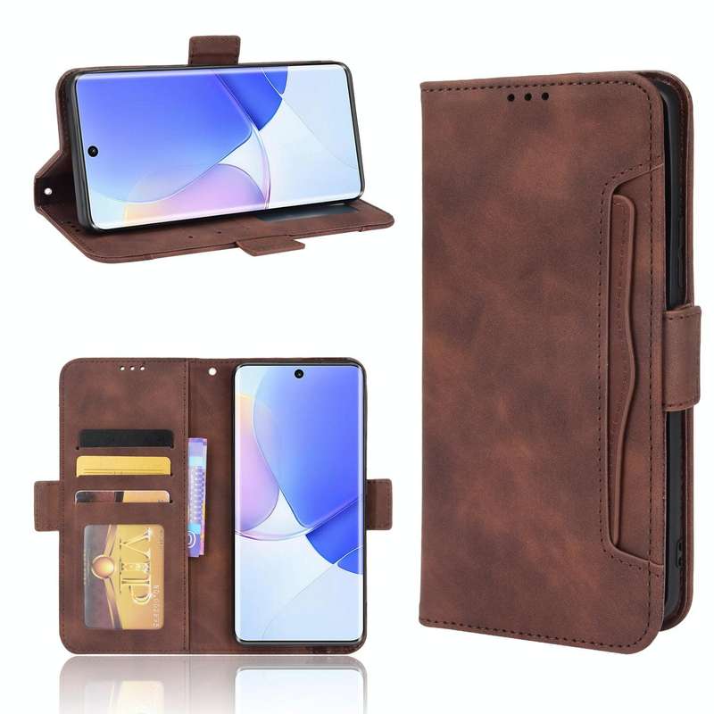 For Huawei nova 9 Skin Feel Calf Pattern Horizontal Flip Leather Phone Case with Holder & Card Sl...