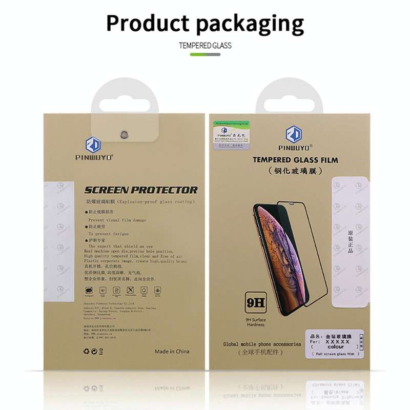 For Xiaomi Poco F4 GT PINWUYO 9H 2.5D Full Screen Tempered Glass Film(Black)