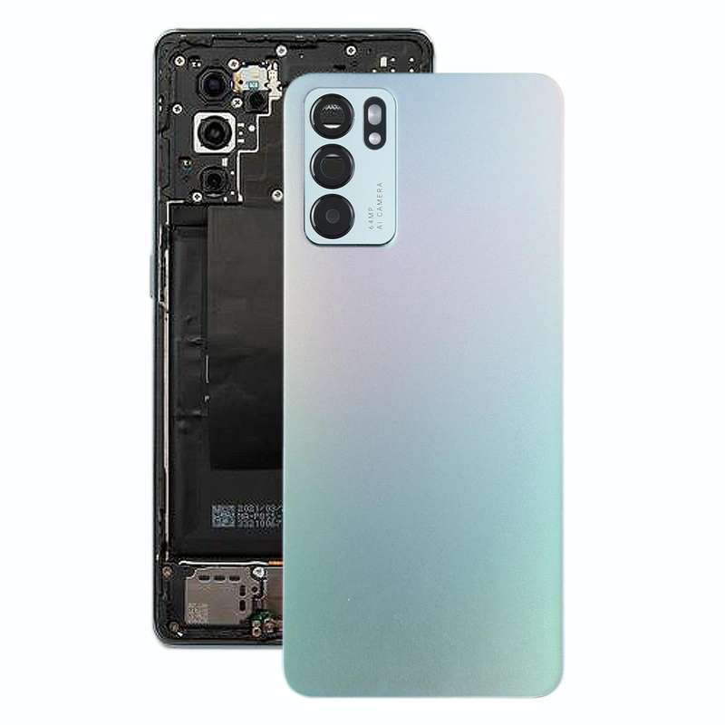 For OPPO Reno6 5G PEQM00, CPH2251 Original Battery Back Cover (Twilight)
