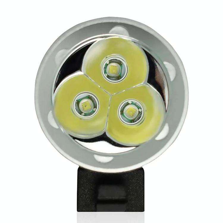 CREE XM-L 3 x T6 3 Mode 3800LM Bicycle Light and Headlight