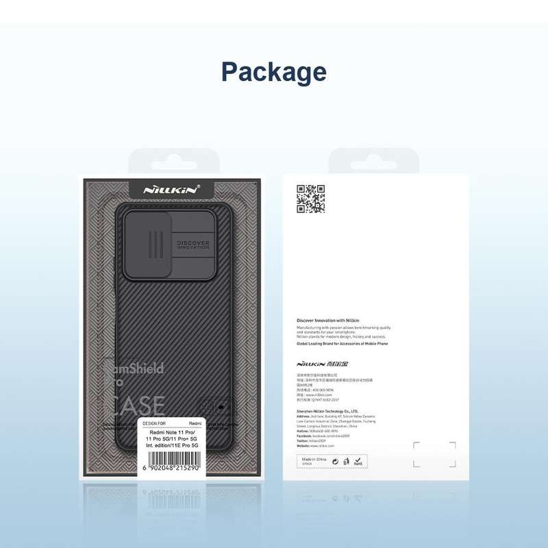 For Xiaomi Redmi Note 11 Pro Global / 11 Pro Global 5G / 11 Pro+ 5G India / 11E Pro 5G NILLKIN Bl...