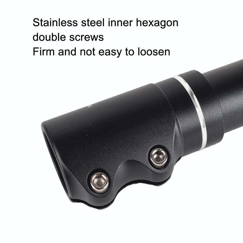 FMFXTR Mountain Bike Handlebar Aluminum Alloy Height Increaser, Increase Height:8.5cm(Blue)