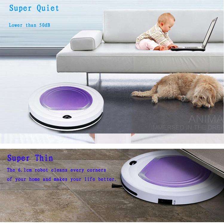 TOCOOL TC-350 Smart Vacuum Cleaner Household Sweeping Cleaning Robot with Remote Control(Blue)