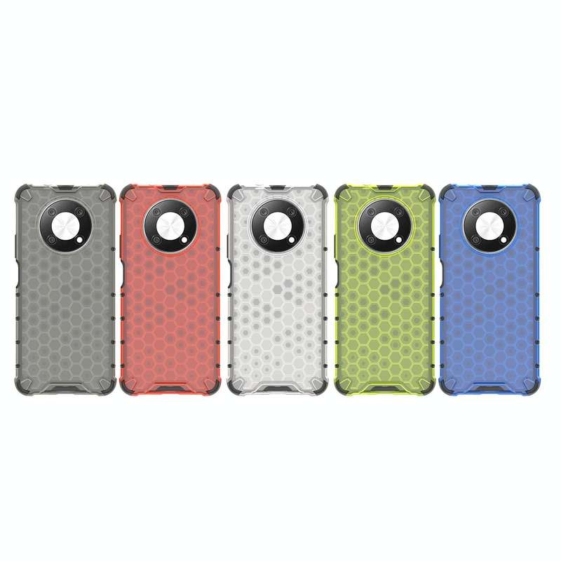 For Huawei nova Y90 4G Honeycomb Phone Case(Black)