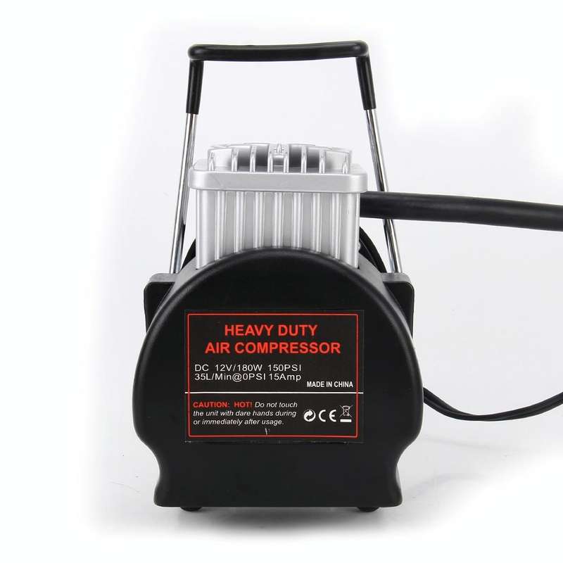Portable 4X4 Heavy Duty Air Compressor 12V 150PSI 35LPM Pump Tire Inflatable Pump Car Tool with W...