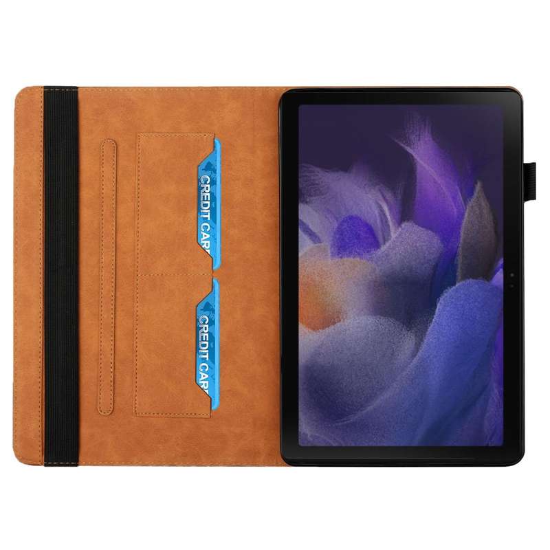 For Samsung Galaxy Tab A8 10.5 2021 X200/X205 Rhombus Skin Feel Horizontal Flip Tablet Leather Ca...