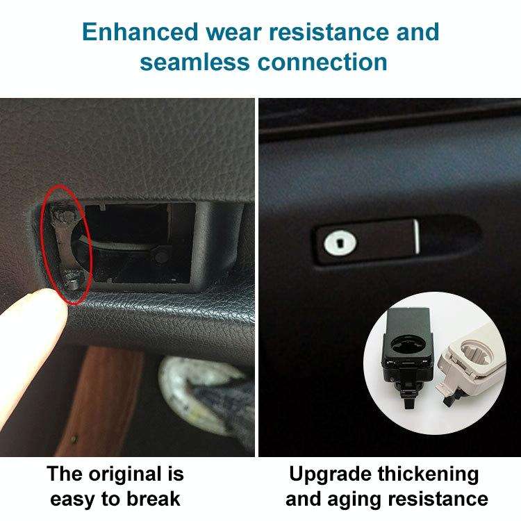 Car Glove Box Handle Switch for Mercedes-Benz W212 2008-2014, Left Driving(Beige)