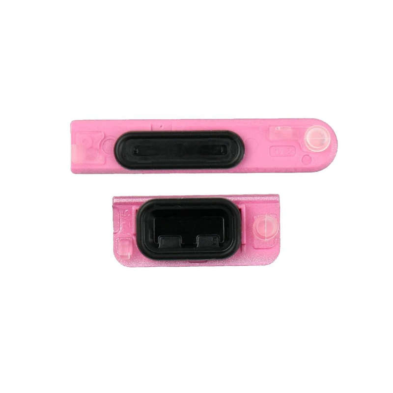 Earphone Button & Volume Button  for Sony Xperia ZR / M36h(Magenta)