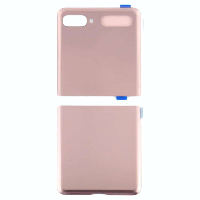For Samsung Galaxy Z Flip 5G SM-F707 Battery Back Cover (Pink)