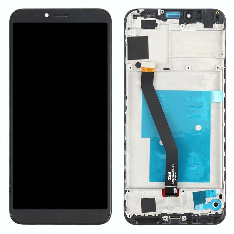 OEM LCD Screen for Huawei Y6 (2018) Digitizer Full Assembly with Frame(Black)