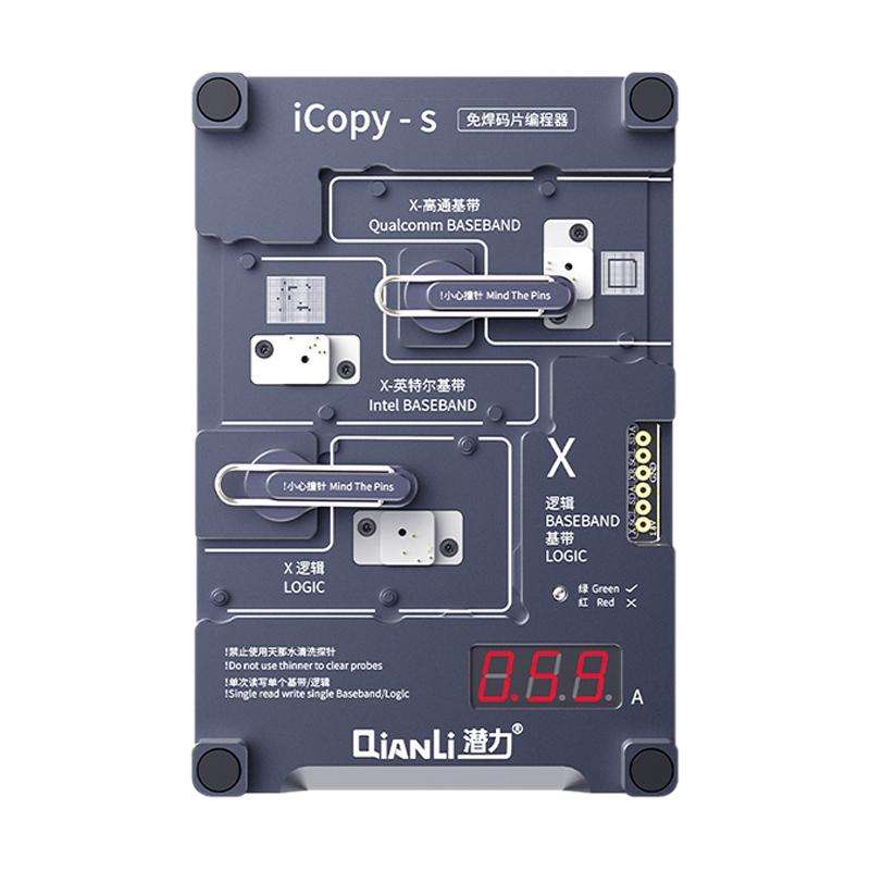 Qianli iCopy-S Double Sided Chip Test Stand 4 in1 Logic Baseband EEPROM Chip Non-removal For iPho...