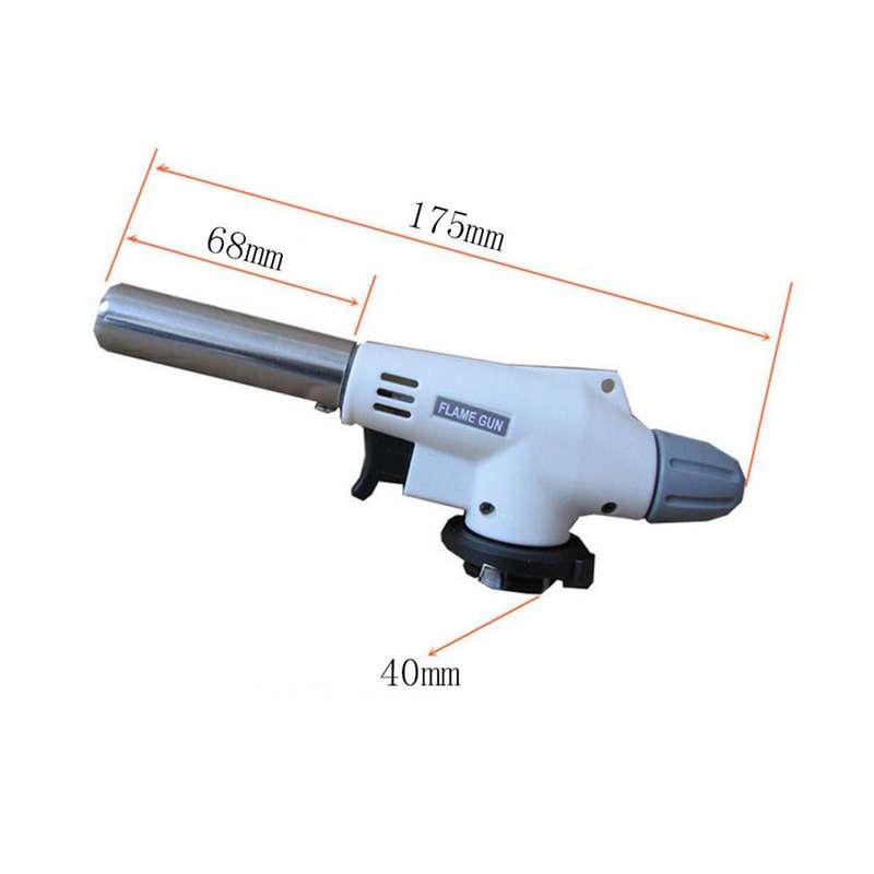 Gas Torch Flame Gun Blowtorch Cooking Soldering Butane Auto Lgnition Gas Burner Lighter Heating W...